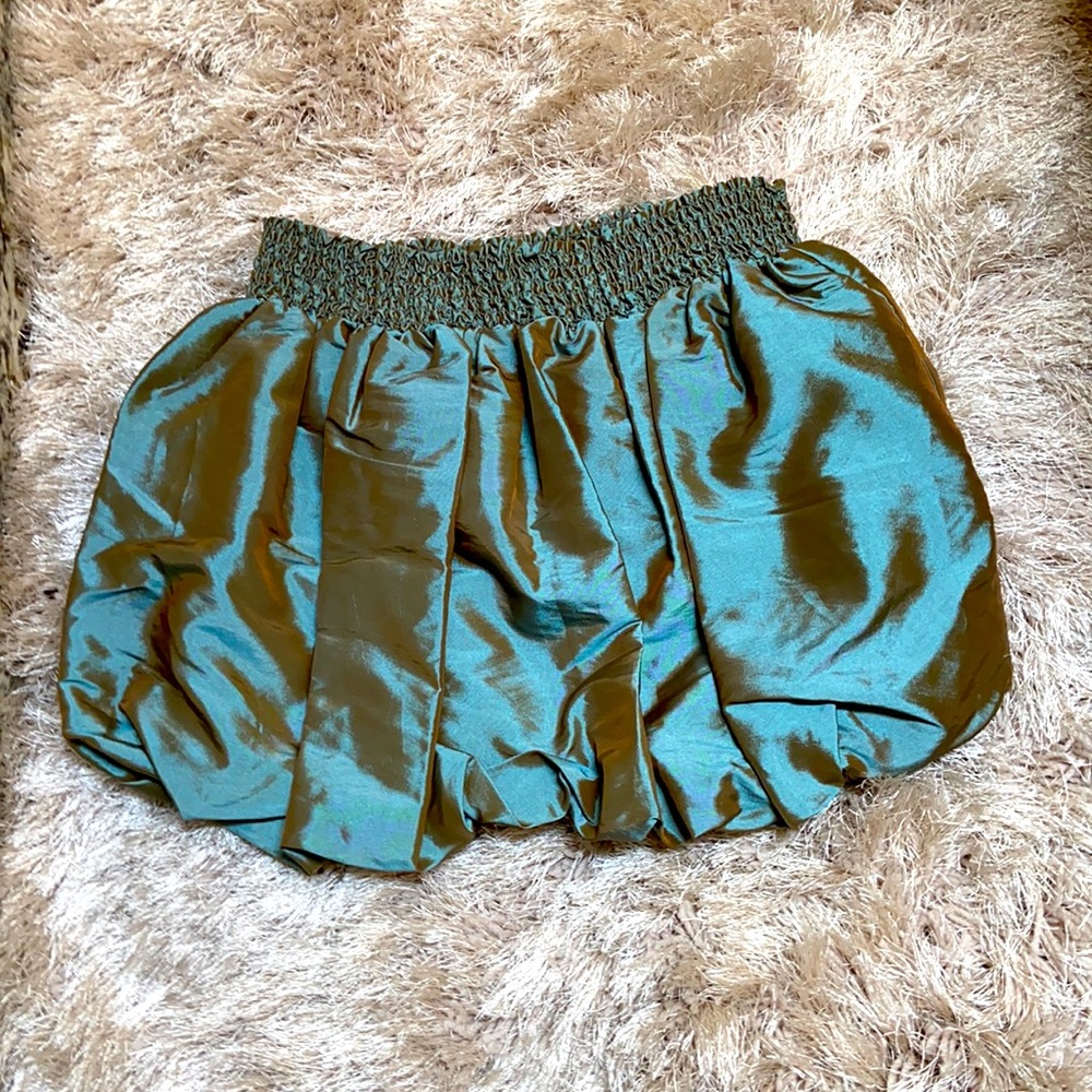 NWT Right Bank Babies metallic bubble skirt 12/14